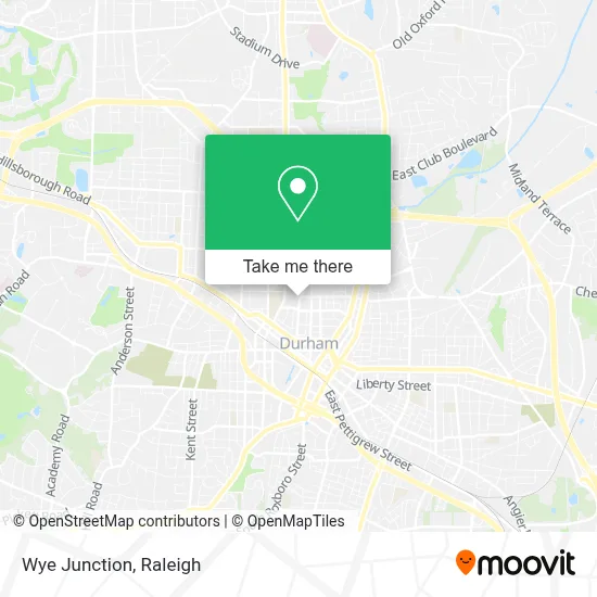 Wye Junction map