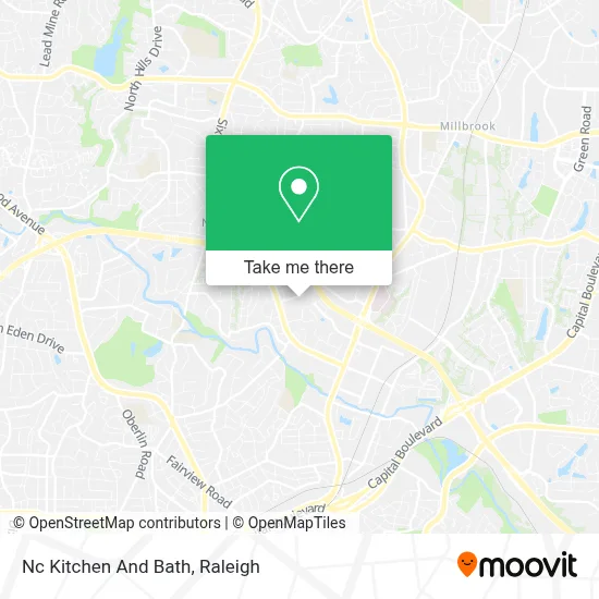 Nc Kitchen And Bath map