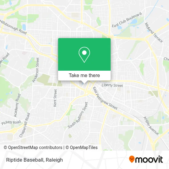 Riptide Baseball map