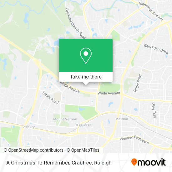 A Christmas To Remember, Crabtree map