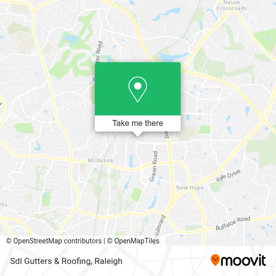 Sdl Gutters & Roofing map