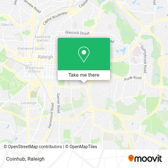 Coinhub map