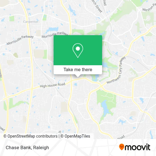 Chase Bank map