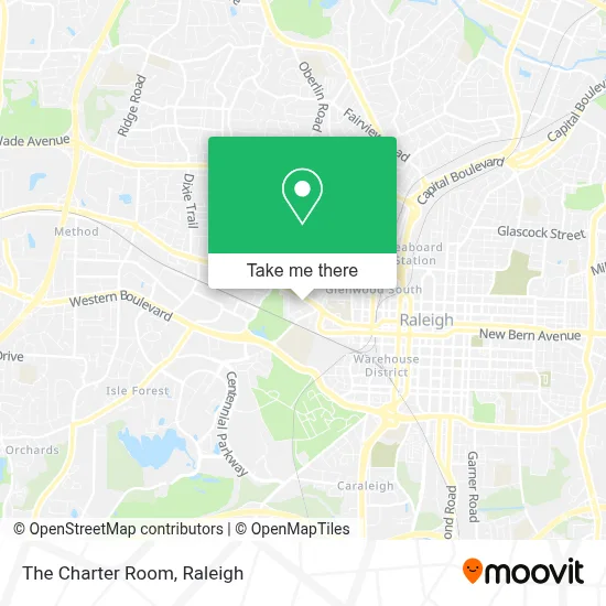 The Charter Room map