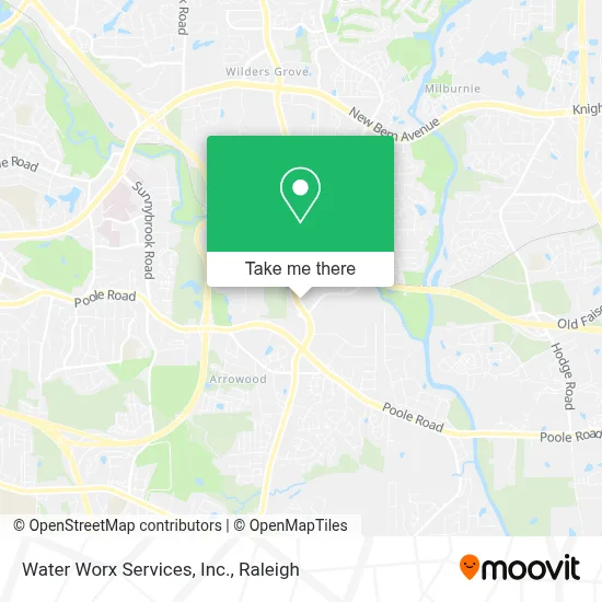 Water Worx Services, Inc. map