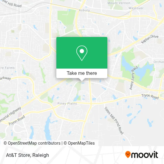 At&T Store map