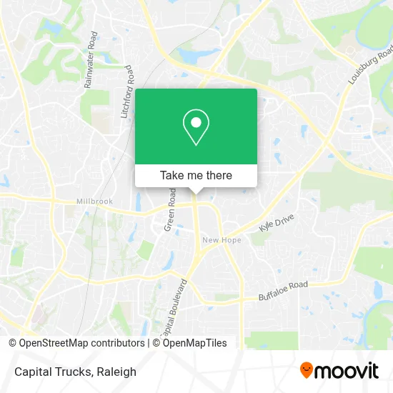Capital Trucks map
