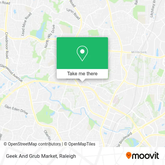 Geek And Grub Market map