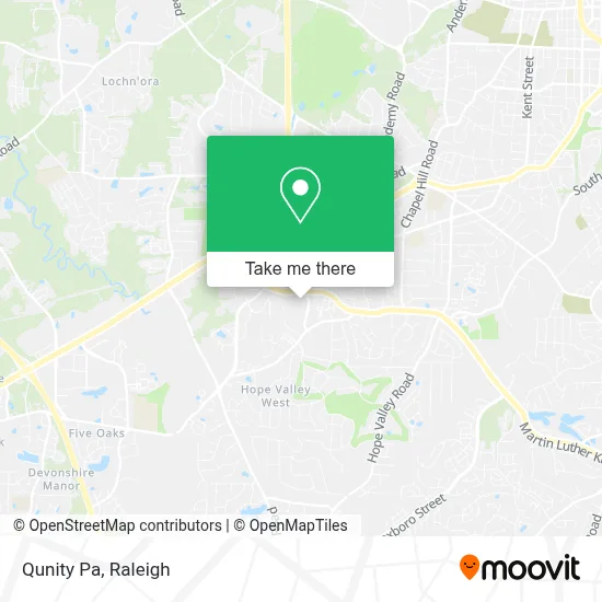 Qunity Pa map