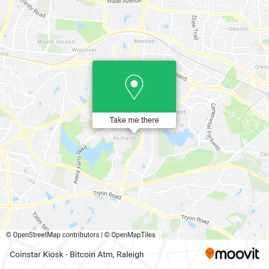 Coinstar Kiosk - Bitcoin Atm map