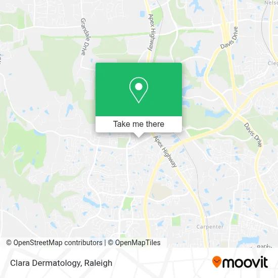 Clara Dermatology map