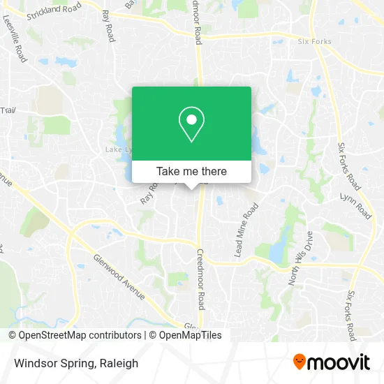 Windsor Spring map