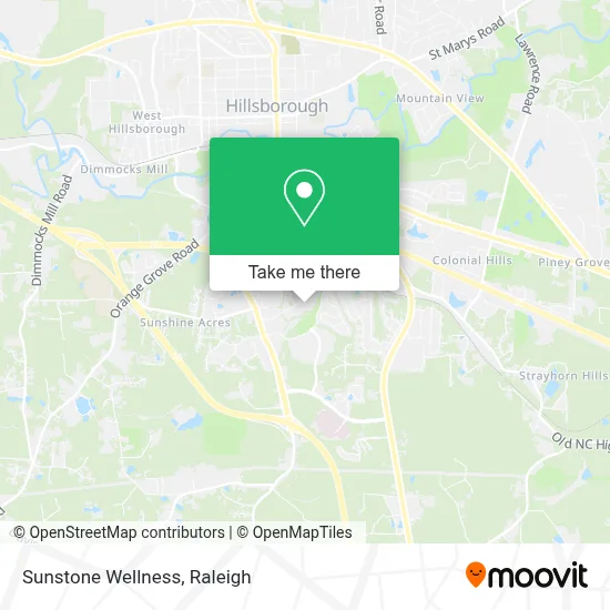 Sunstone Wellness map