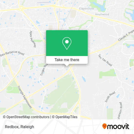 Redbox map
