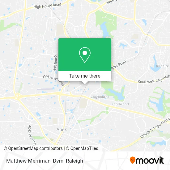 Matthew Merriman, Dvm map