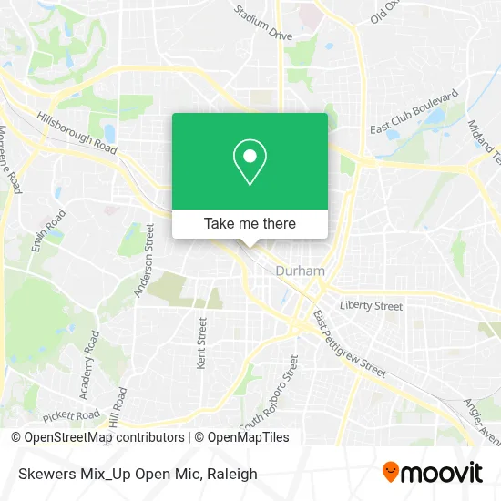 Skewers Mix_Up Open Mic map