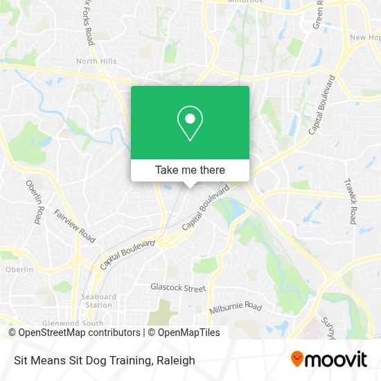 Sit Means Sit Dog Training map
