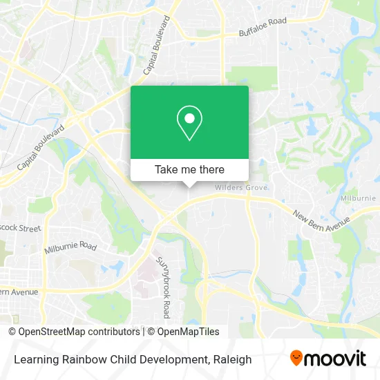 Learning Rainbow Child Development map