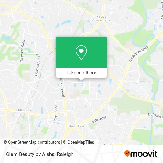 Glam Beauty by Aisha map
