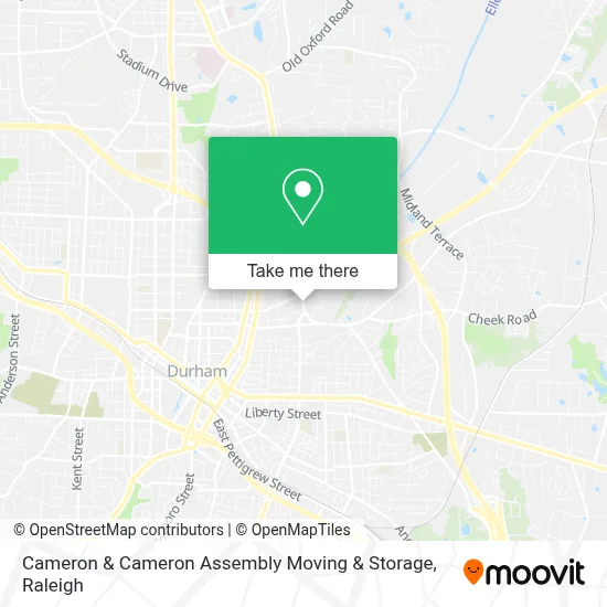 Cameron & Cameron Assembly Moving & Storage map