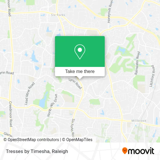Tresses by Timesha map