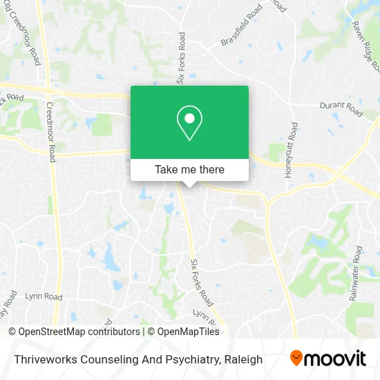 Thriveworks Counseling And Psychiatry map