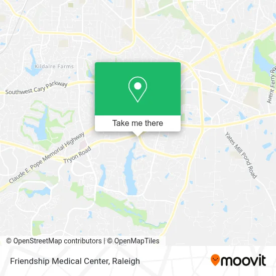Friendship Medical Center map