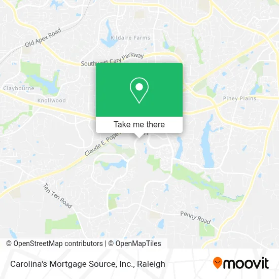 Carolina's Mortgage Source, Inc. map