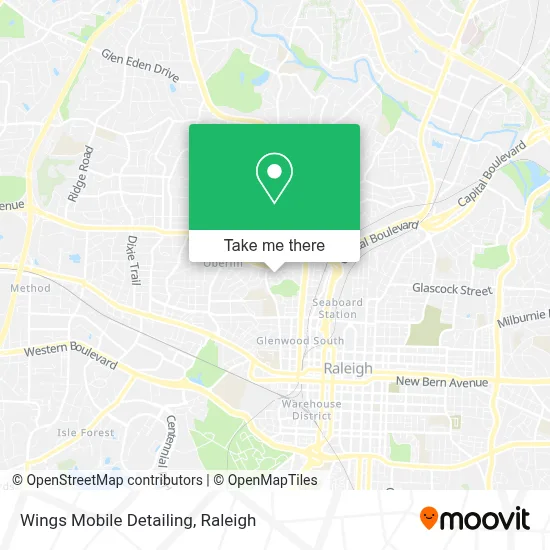 Wings Mobile Detailing map