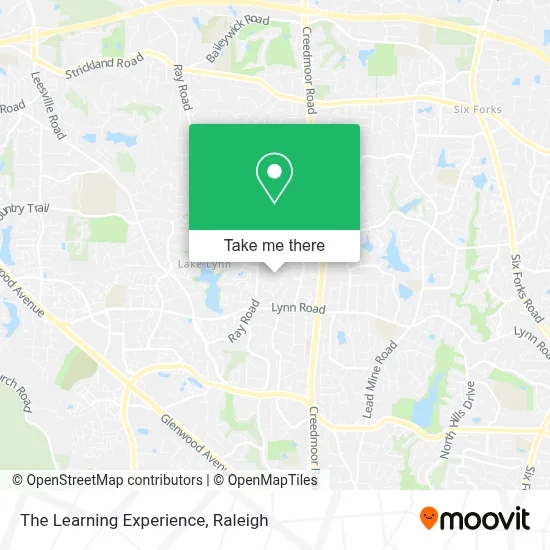The Learning Experience map