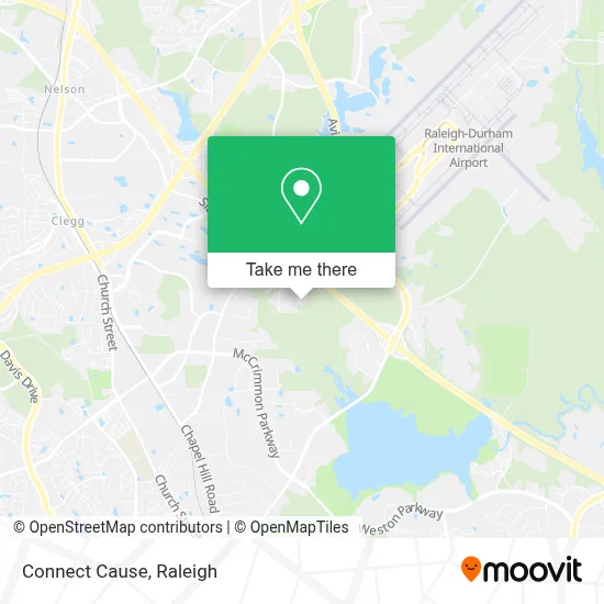 Mapa de Connect Cause