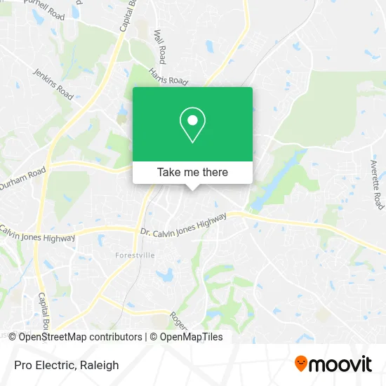 Mapa de Pro Electric