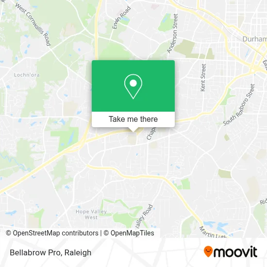 Bellabrow Pro map