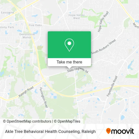 Akle Tree Behavioral Health Counseling map