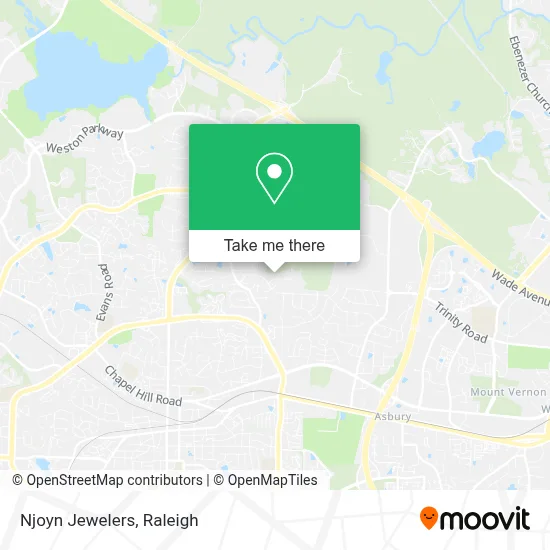Njoyn Jewelers map