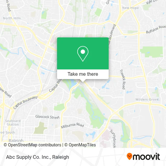 Abc Supply Co. Inc. map