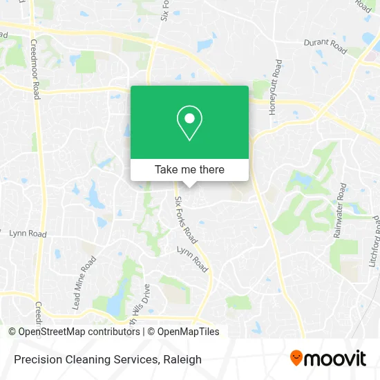 Precision Cleaning Services map