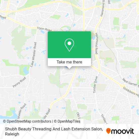 Shubh Beauty Threading And Lash Extension Salon map
