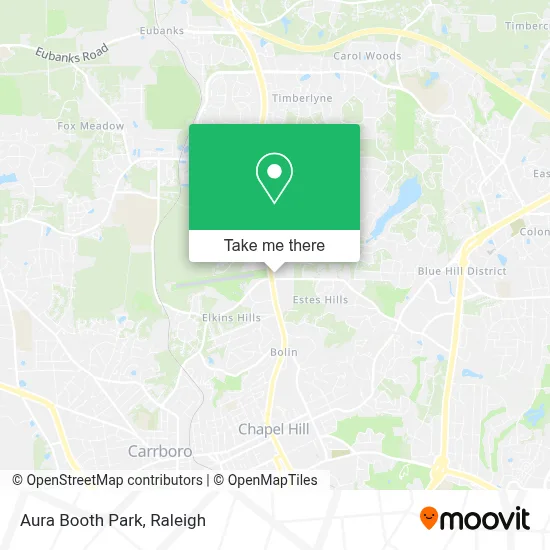Aura Booth Park map