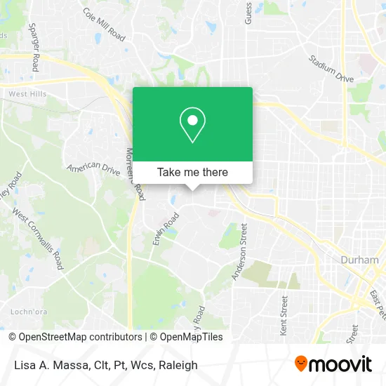 Lisa A. Massa, Clt, Pt, Wcs map