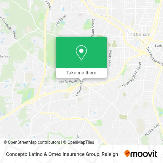 Concepto Latino & Omex Insurance Group map