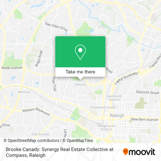 Brooke Canady: Synergy Real Estate Collective at Compass map