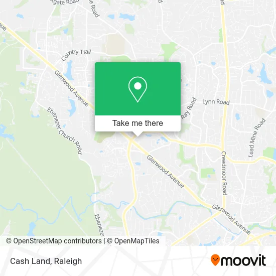 Cash Land map