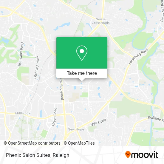 Phenix Salon Suites map