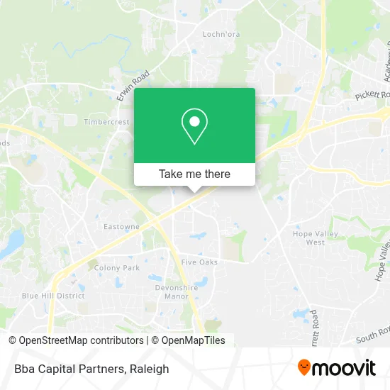 Bba Capital Partners map