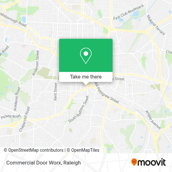 Commercial Door Worx map