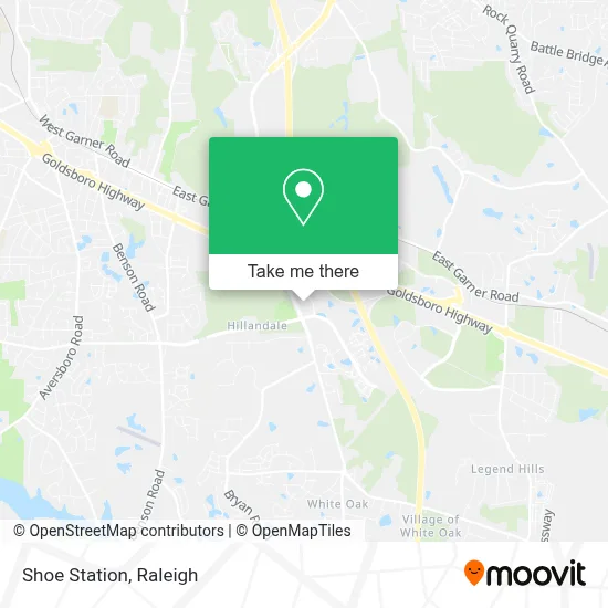 Shoe Station map