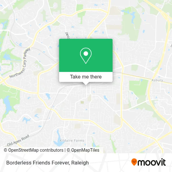 Borderless Friends Forever map