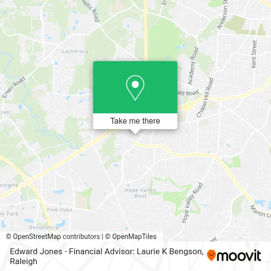 Edward Jones - Financial Advisor: Laurie K Bengson map