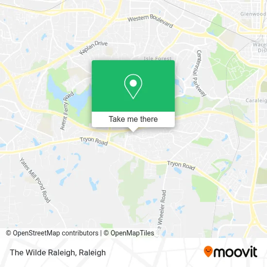 The Wilde Raleigh map